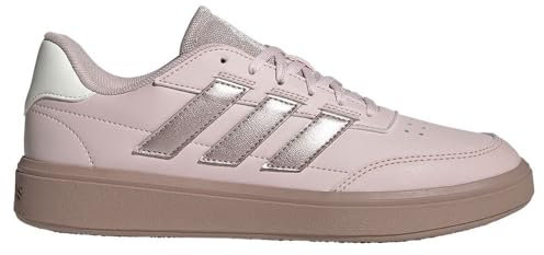 adidas Courtblock Shoes, Scarpe da ginnastica Donna, Sanpin Sapime Corewhite, 36 2/3 EU