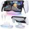 Gorixer RGB Charging Stand for PlayStation Portal Remote Player, Portable Charger Station for PS5 Portal Consoles Accessories with 14 Lighting Modes and Type-C Cable, White