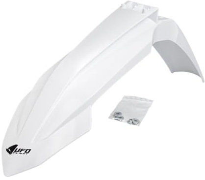 UFO PLAST VORDERER KOTFLÜGEL WEISS 20-24 Ktm EXC-F 500 2024-2024, Weiß, Keine Größenangabe