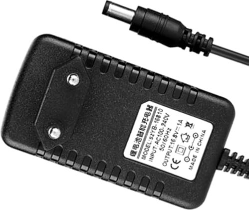 Hitzebeständiger 16,8 V 1 A, Eingang Lithium-Adapter Li-Ion 100 240 V (EU-Stecker AC100 bis 240 V 50 60 Hz)