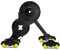 Rocker Plate Feet | Tennisballfüße für Zwift Hub One Bike Rollentrainer | Zubehör für Zwift Hub One Rollentrainer