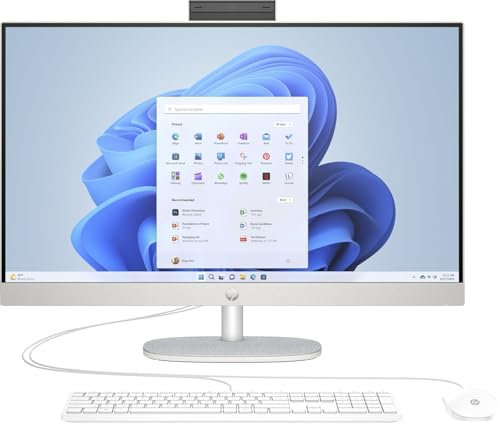 HP All-in-One 27-cr1001ng (weiß, Windows 11 Home 64-Bit)