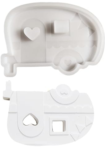 Vielseitige Silikonform für Handarbeit, Camper, Ornament für Zuhause und Party-Dekoration