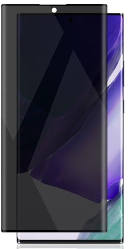 Zerrshoo Verre Trempé pour Samsung Galaxy Note 20 Ultra, Anti-Espion Protection Écran 1 Pièces pour Samsung Galaxy Note 20 Ultra, 9H Vitre Anti-rayures, Privacy protège écran Film