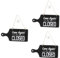 Zerodeko Lot De 3 Plaques De Porte Double Face Avec Néons Fermés Grand Panneau Ouvert Éclairé Panneau Ouvert « Nous Sommes Ouverts » Pour Décorations D'Entreprise Panneaux