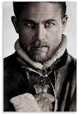 TUWQYEQ King Arthur Poster Legend of The Sword 2017 (3), ästhetisches Leinwandbild, Vintage-Gemälde für Zimmer, 40 x 60 cm, ungerahmter Stil