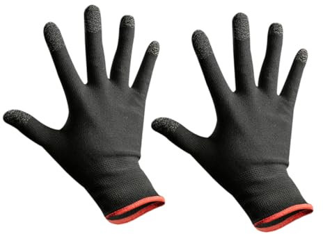 SAFIGLE 2Stücke Touchscreen für Outdoor Aktivitäten Wärmende Atmungsaktive rutschfeste Kletterhandschuhe für Herren Damen Empfindlich Berührung