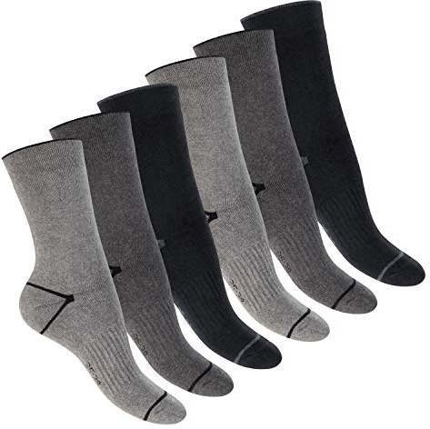 Footstar Damen und Herren THERMO SOCKEN (6 Paar) Warme Winter Frottee Socken EVERYDAY!
