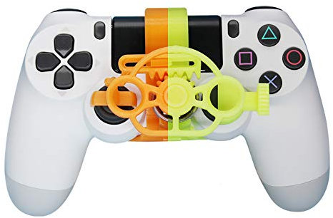 LICHIFIT Mini volant de rechange pour Sony PS4 Racing Game Controller Thermochromique