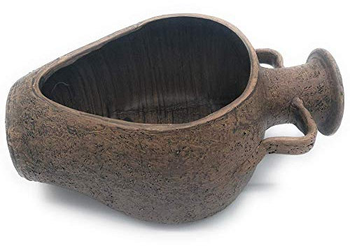 Maceta de barro rustica CANTARO TUMBADO P exterior e interior 33 cm