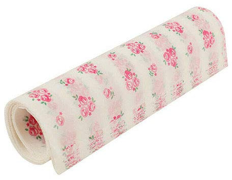 50 Blatt Wachspapier, Lebensmittelverpackung, fettdicht, wasserdicht, umweltfreundlich, nachhaltige Lebensmittelaufbewahrung, wiederverwendbare Wachswickel für Brot, Sandwich, Snacks, Früchte (Rose)