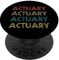 Actuary Retro Aktuar Risikomanager Versicherung - PopSockets Ausziehbarer Sockel und Griff für Smartphones und Tablets