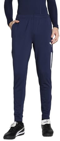 PUMA Herren, teamLIGA Training Pants Pro Jogginghose, Peacoat-puma White, Gr. L