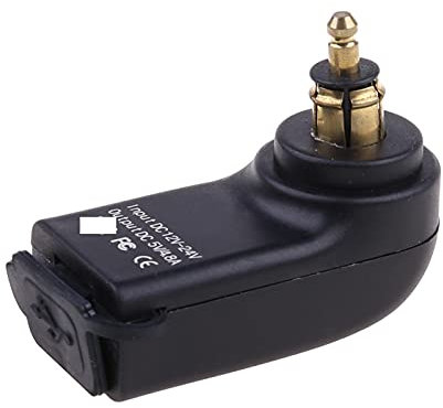 LIULIANG MeiKeL Moto Imperméable 12V Dual Charger USB Adaptateur d'alimentation Hella Din Plug Prise en Forme pour BMW Triumph Motorcyclette