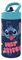 Stitch Palms Gourde de sport avec paille et poignée intégrée 410 ml, bleu/lilas, Estándar, Décontractée