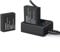 iZEEKER Action Cam Batteria 1350mAh Batteria Ricaricabile (2 Pezzi) con Caricatore USB Cargador iA100/iA200,wolfang GA100/GA200/GA300, surfola SF230/SF300/SF430