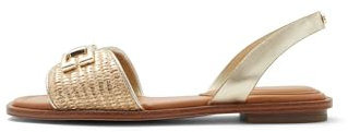 ALDO Damen Agreinwan Flache Sandale, Gold, 42.5 EU