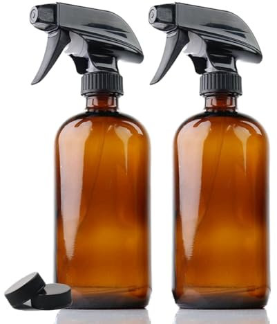 VIVIIHOO Flacon pulvérisateur 500ml, lacon pulvérisateur en Plastique Vide,Flacon pulvérisateur, Flacon pulvérisateur d'eau,idéal pour Les Plantes,Nettoyage,Coiffeur,sécurité Alimentaire,Rechargeable