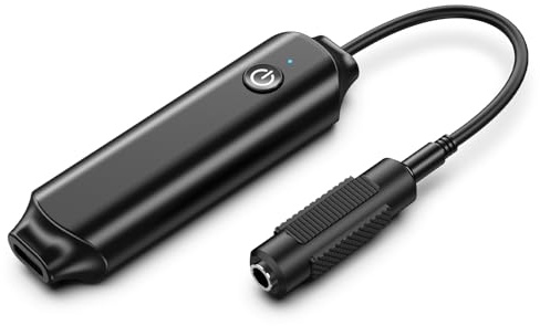 Ankilo Bluetooth 5.0 Sender Klinke Bluetooth Adapter 2 in 1 Bluetooth Transmitter Empfänger Kompatibel mit TV, Stereoanlage, Flugzeug Bluetooth Audio Splitter für Kopfhörer