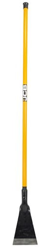 JCB 250 x 170 mm Blade Mutt Scraper, Tubular Steel Handle, Carbon Steel Blade - Lifetime Warranty