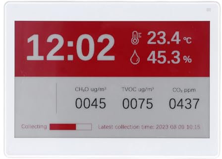7,5-Zoll-E-Paper-E-Ink-Display, Bearbeitbare App-Steuerung, Bluetooth 3-Farben-Bildschirm für Elektronisches Tintenpapier, Unterstützt Text, Bilder, QR-Codes und Barcode