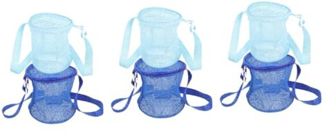 TOYANDONA 6piezas Bolsa De Malla para Juguetes De Playa De Niño Niña y Organizador Portátil De Arena y Accesorios para Actividades Al Aire