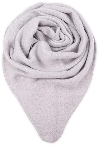 malito - Damen Modeschal - weicher Dreiecksschal Unifarben & Leo Print - langer flauschiger XXL Winterschal S601