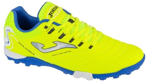 Joma Maxima 2509 TF MAXS2509TF, Men Turf Football Trainers, Yellow, 42,5 EU