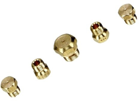 SOS Accessoire Kit Injecteurs, gicleurs gaz butane pour Four, cuisinière LA GERMANIA 0910590