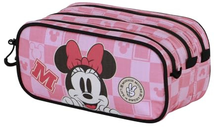 Disney Minnie Maus Journey-Fan Trick-Federmäppchen 2.2, Rosa, 23 x 11 cm