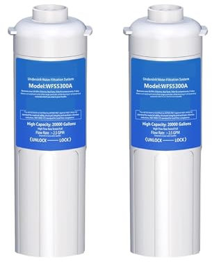 Filtro osmosi inversa, Filtro 'acqua di ricambio for il di filtraggio 'acqua potabile sotto il lavandino, collegamento diretto(2x Replace Filter)