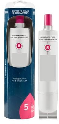 EDR5RXD1, Compatibile Con Whirlpool, Filtro 4396510, Filtro For L'acqua Del Frigorifero, 46-9010, NLC240V, PNL240V, 4396508p, 4396547, 4392857, Sostituzione Del Filtro Dell'acqua Del Frigorifero(1pcs)