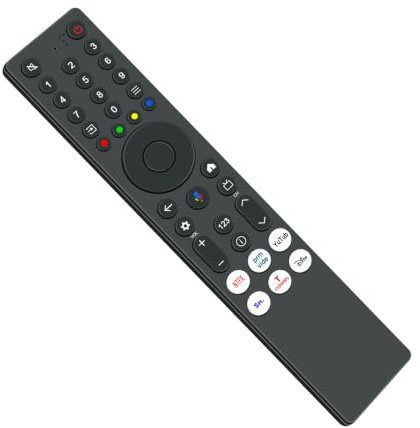 Telecomando vocale Adatto per TCL QLED QD-Mini LED, HDR TV 50C61KS 55C61KS | 65C61KS 75C61KS 50Q6C 55Q6C 65Q6C 75Q6C 85Q6C 50Q7C 55Q7C 65Q7C 75Q7C 85Q7C