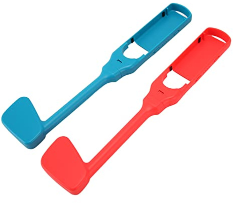 ANGGREK Game-Golfschläger, ABS-Material, Ergonomische, Verstellbare Griffe für - und -Controller, Perfekt für Golfspiel-Enthusiasten (#12)
