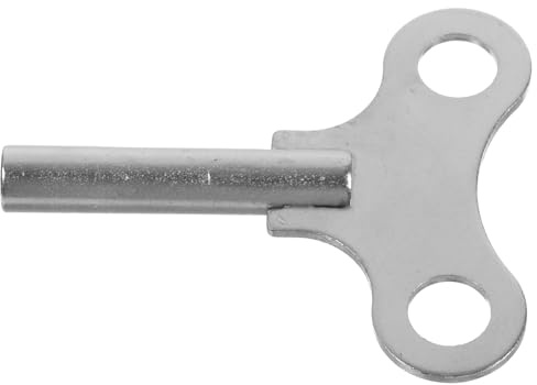FUTUREORYY Metall Aufziehschlüssel für Uhren, Robust, Leicht, Silberfarben