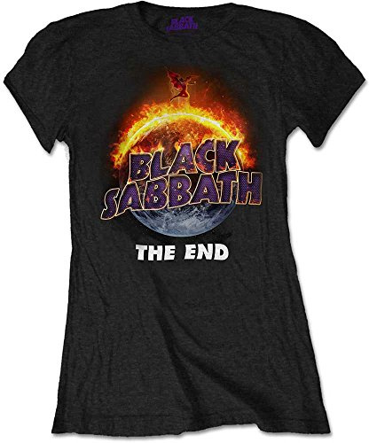 Rockoff Trade Herren Black Sabbath Paranoid Motion Trails T-Shirt, Schwarz, XL