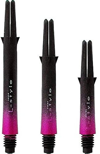 L-Style - Carbon L-Shaft Lock Straight Twotone - Pink DisplayLength 330