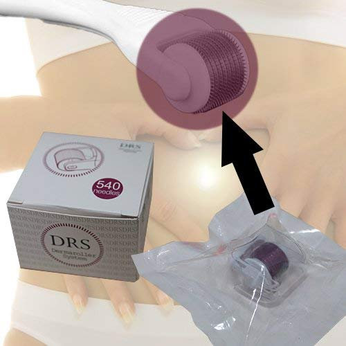 Ersatzrolle für Beauty Meso Derma Roller MR1 540 Titannadeln 0,5mm MR2