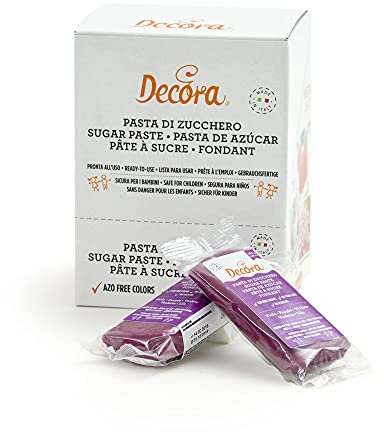 Decora 0310184 Pasta Di Zucchero Violet 100 G