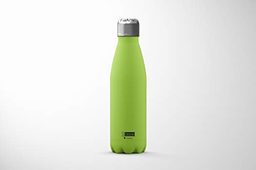 I-Drink Bottles Gourde en acier Vert 500 ml