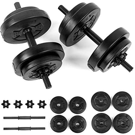 Phoenix Fitness Kurzhanteln Gewichtsset - 15kg verstellbares Hantelset für Männer und Frauen - Gewichte für Übung, Muskel- und Krafttraining zu Hause & Fitnessstudio - Gewicht: bis zu 15 kg