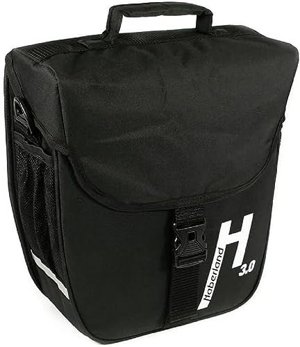 Haberland Unisex – Erwachsene Basic 3.0 Einzeltasche, Schwarz, 31 x 12 x 35 cm