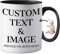 Custom Mug with Picture Logo Text, Mothers Day Gifts Personalised Coffee Mug 11 oz, Personalised Gifts for Women, Men,Valentine's Day, Anniversary, Birthday