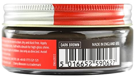 Cherry Blossom Footwear Renovating Shoe Cream Care Product, Dark Brown, 50ml