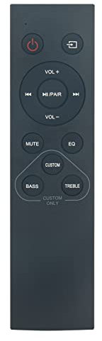 New TH-D329B Soundbar Remote Control Replacement - RM-STHD329 Replace Remote Control fit for JVC Compact Bluetooth TV Soundbar RM-STHD329 TH-D329B THD329B Remote Controller