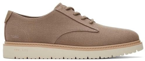 TOMS Men's Navi TRVL LITE Oxford Oxford, Dune Heritage Canvas, 10 UK