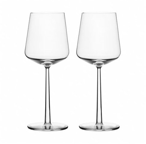 Iittala 2er Set Rotweingläser aus der Essence Kollektion, 0,45L, Spülmaschinengeeignet, 1008568, Klar