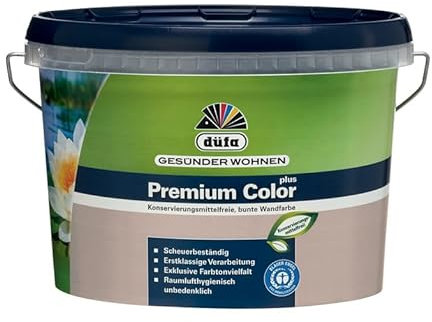 Düfa Premium Color plus Wandfarbe 2,5 L Farbwahl 2,5 l, Farbe:Ruhendes Fels