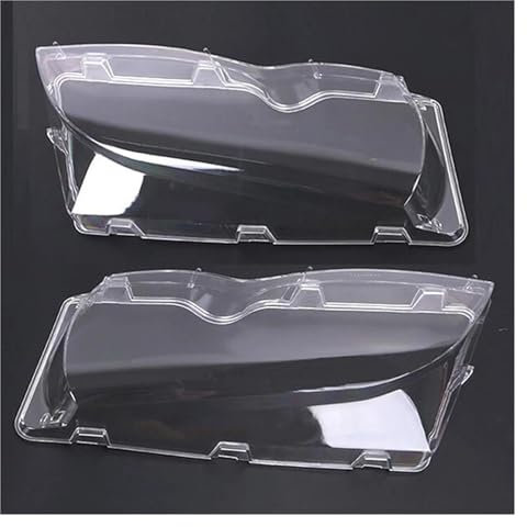 Faros Delanteros De CocheCubierta Transparente para BMW 3 E46 2002-2005 Cubierta De Cristal De Faro De Automóvil Carcasa De Lente De Faro Izquierdo Y Derecho Transparente