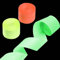 ZYOOO 6 Rolls Fluorescent KreppPapier Streamers,25m Hanging Kreppband Seidenpapier for Neon Party,Hawaiian Party,Birthday Decorations(Fluorescent Green/Yellow/Orange)